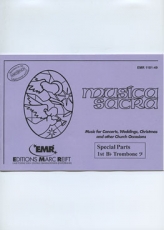 Musica Sacra (Special Parts - 1st Bb Trombone Bass Clef)