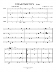 Chorales for Clarinets